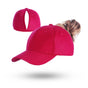 Magnetic Ponytail Cap Magenta V1221-MAGNETIC-PONYTAIL-CAP-MAGENTA