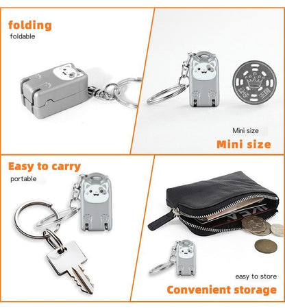 So he carried folding nail clippers-Titanium Gray Get Rich V1221-NAIL-CLIPPER-TITANIUM-GRAY-GET-RICH