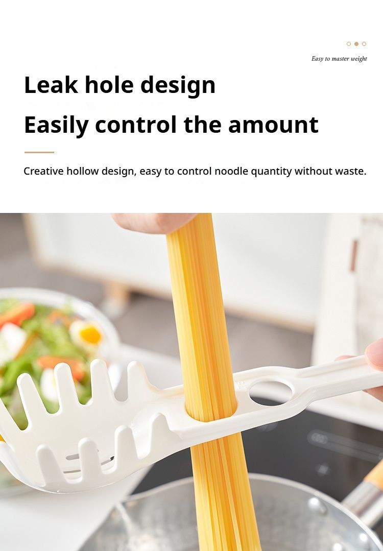 Noodle ladle white V1221-NOODLE-LADLE-WHITE