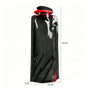 Portable Water Bottle - Black V1221-OUTDOORPORTABLEWATERBOTTLE-BLACK