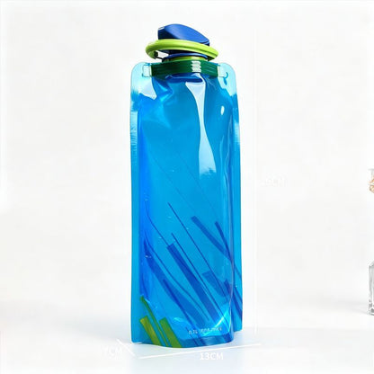 Portable Water Bottle - Blue V1221-OUTDOORPORTABLEWATERBOTTLE-BLUE