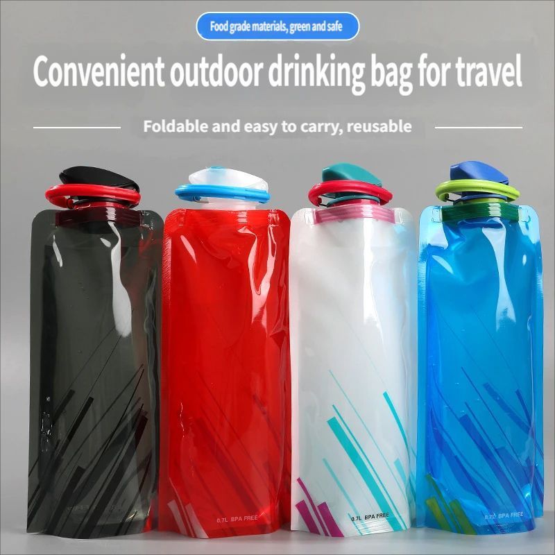 Portable Water Bottle - Red V1221-OUTDOORPORTABLEWATERBOTTLE-RED