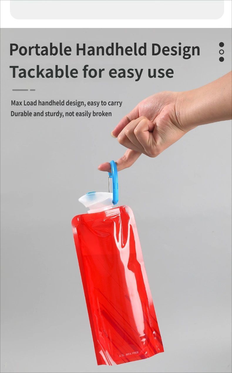 Portable Water Bottle - White V1221-OUTDOORPORTABLEWATERBOTTLE-WHITE