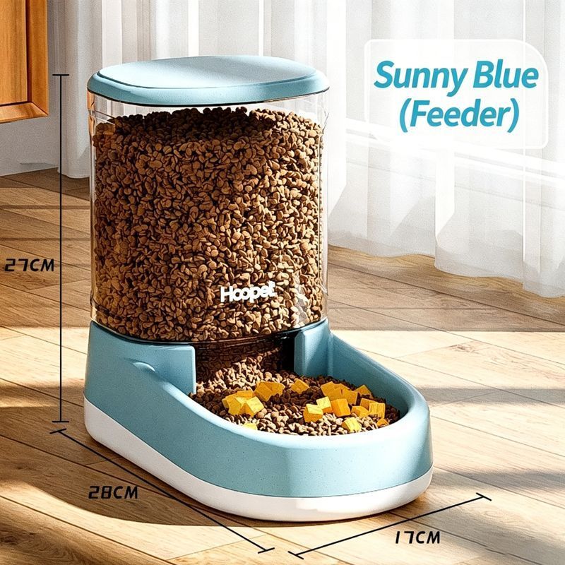 Pet automatic feeder-Blue Feeder V1221-PET-AUTOMATIC-FEEDER-BLUE-FEEDER