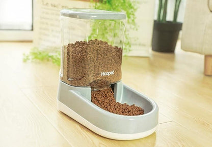 Pet automatic feeder-Gray Feeder V1221-PET-AUTOMATIC-FEEDER-GRAY-FEEDER