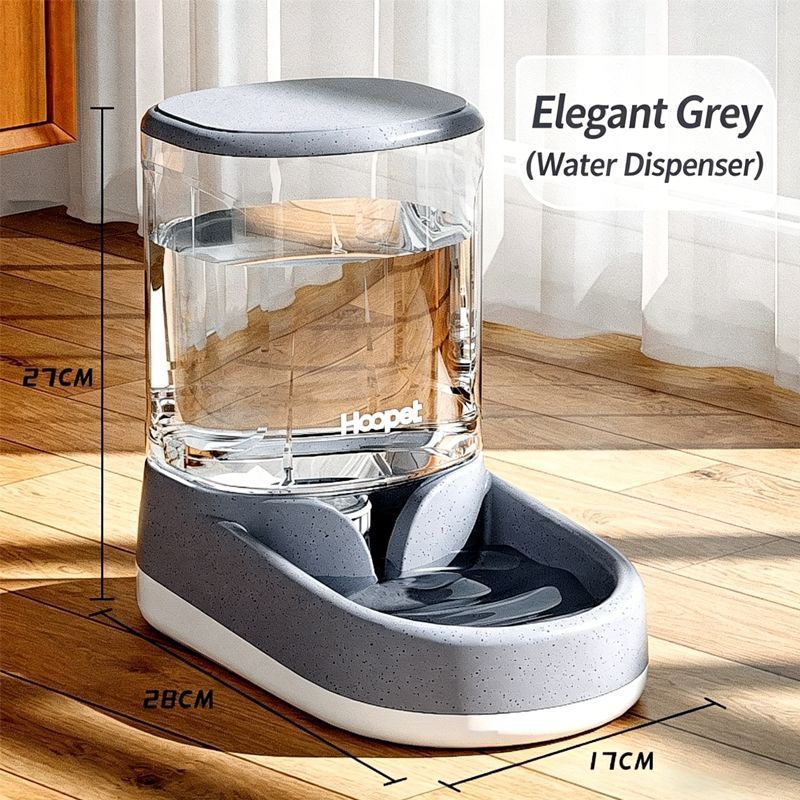 Pet automatic feeder-Gray Water Dispenser V1221-PET-AUTOMATIC-FEEDER-GRAY-WATER-DISPENSER