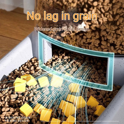 Pet automatic feeder-Gray Water Dispenser V1221-PET-AUTOMATIC-FEEDER-GRAY-WATER-DISPENSER