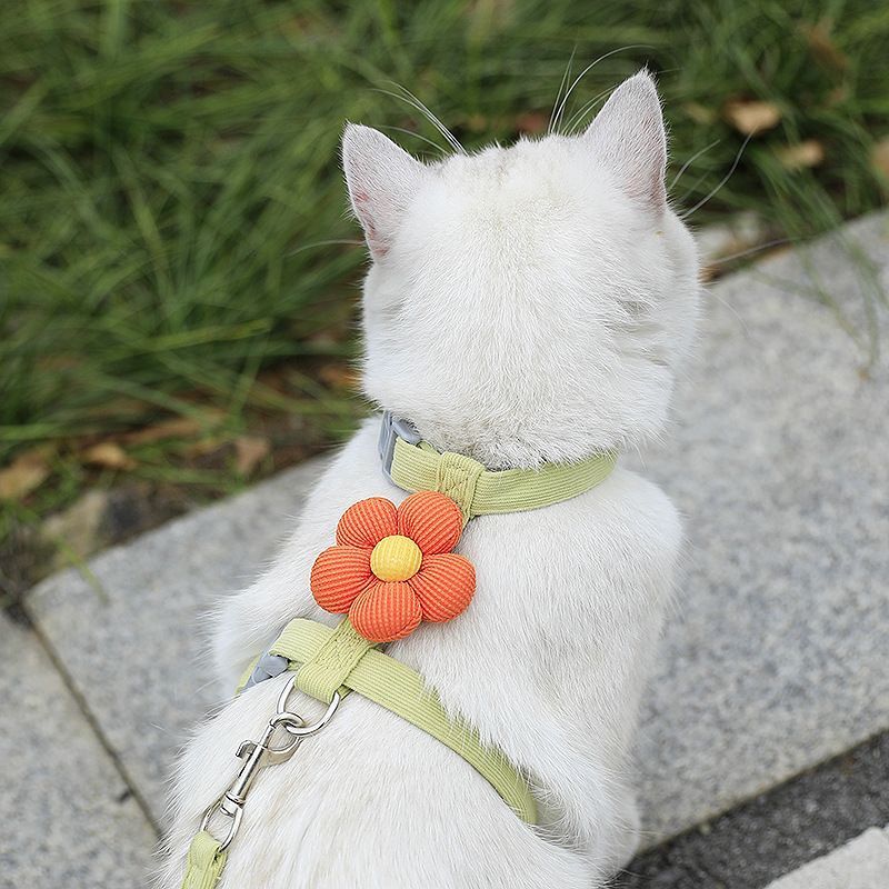 Pet Harness-green+1.8m Leash+Size S V1221-PET-HARNESS-GREEN-1-8-M-LEASH-SIZE-S