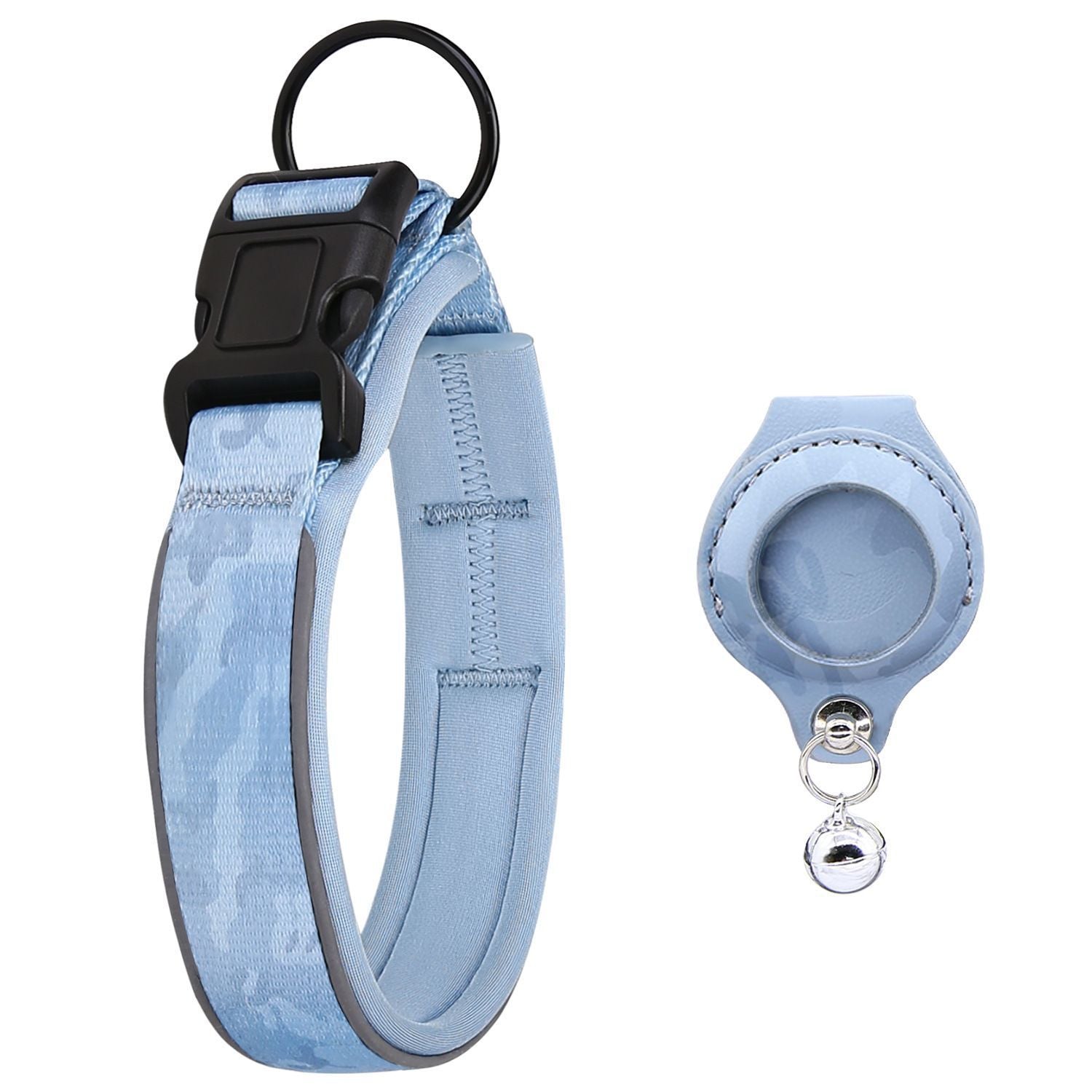 Pet positioning collar-Camo Blue 1Pair1-M-without locator V1221-PET-POSITIONING-COLLAR-CAMOBLUE-1PAIR1-M-WITHOUT-LOCATOR