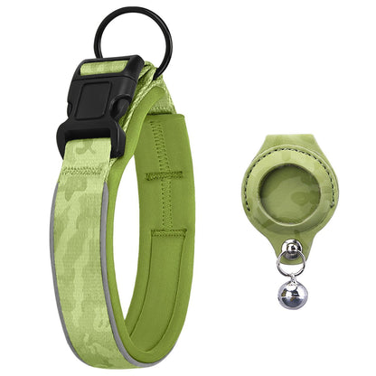 Pet positioning collar-Camo Green 1Pair1-L-without locator V1221-PET-POSITIONING-COLLAR-CAMOGREEN-1PAIR1-L-WITHOUT-LOCATOR