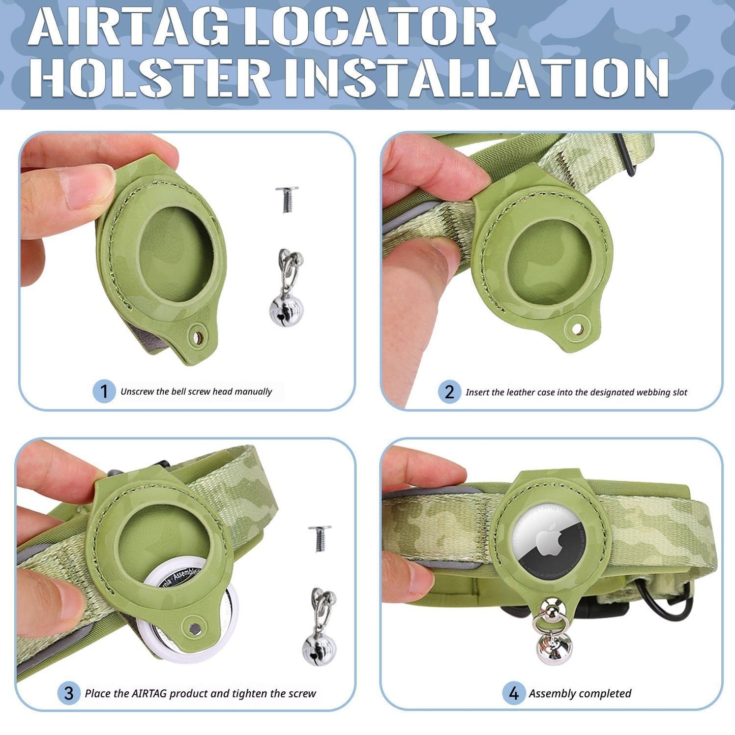 Pet positioning collar-Heart Green 1Pair1-L-without locator V1221-PET-POSITIONING-COLLAR-HEARTGREEN-1PAIR1-L-WITHOUT-LOCATOR