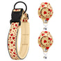 Pet positioning collar-Heart Yellow 1Pair2-L-without locator V1221-PET-POSITIONING-COLLAR-HEARTYELLOW-1PAIR2-L-WITHOUT-LOCATOR