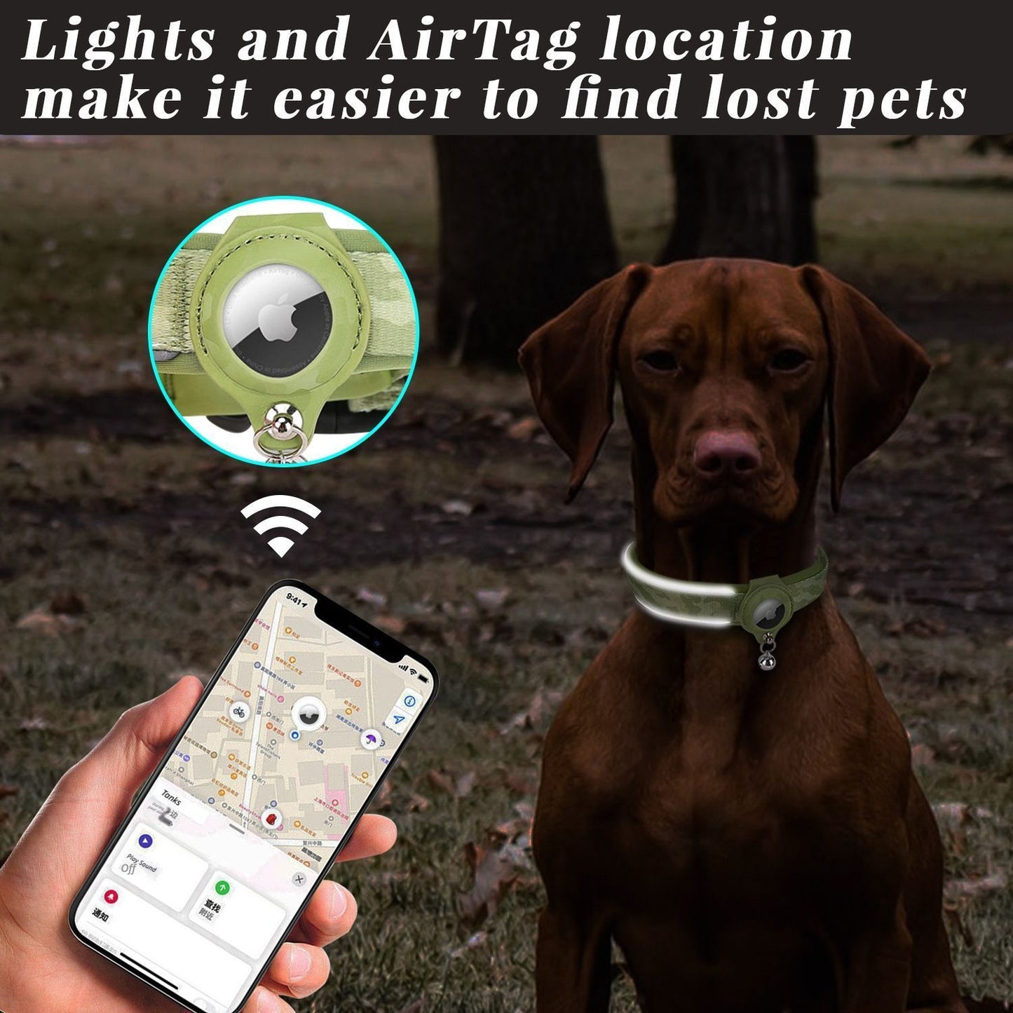 Pet positioning collar-Heart Yellow 1Pair2-S-without locator V1221-PET-POSITIONING-COLLAR-HEARTYELLOW-1PAIR2-S-WITHOUT-LOCATOR
