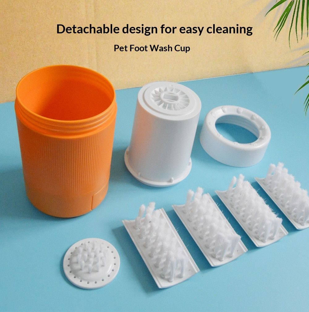 PetPawPrintCup-Orange V1221-PETPAWPRINTCUP-ORANGE
