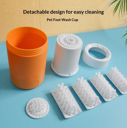 PetPawPrintCup-Orange V1221-PETPAWPRINTCUP-ORANGE