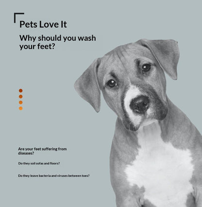 PetPawPrintCup-Orange V1221-PETPAWPRINTCUP-ORANGE