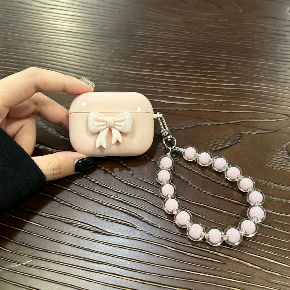 Pink headphone cover + hook AirPods 2 V1221-PINK-HEADPHONE-COVER-HOOK-AIRPODS-2