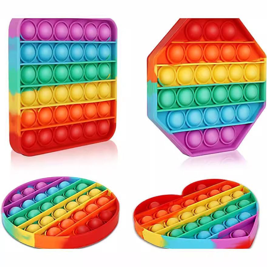 Puzzle Finger Bubble Fun Toy-Round V1221-PUZZLEFINGERBUBBLEFUNTOY-ROUND
