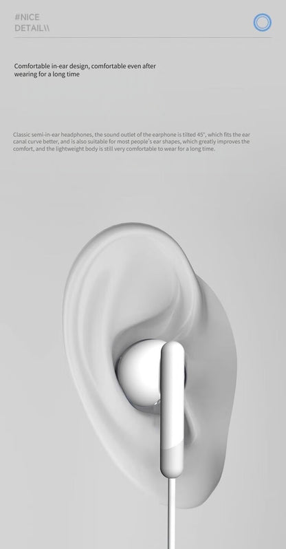 QK01 Wired karaoke headphones-White V1221-QK01-WIRED-KARAOKE-HEADPHONES-WHITE