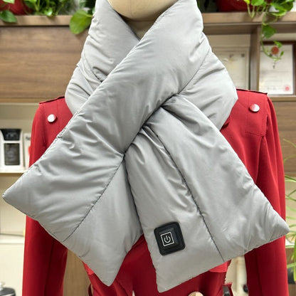 Rechargeable Thickened Heated Scarf Pink V1221-RECHARGEABLE-THICKENED-HEATED-SCARF-PINK