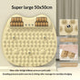 AcupressureMatwithRollers-Beige V1221-ROLLERVERSIONBEIGE
