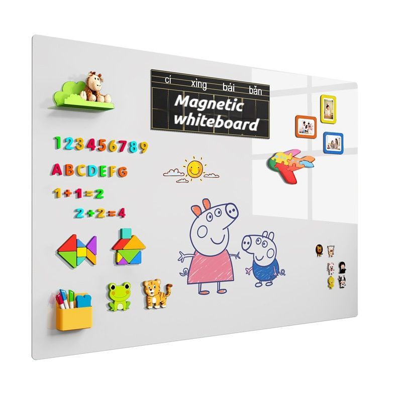 WhiteSquareFrame-ExtraThickPremiumQuality-90*120cm V1221-ROOMSTYLE90-120CM