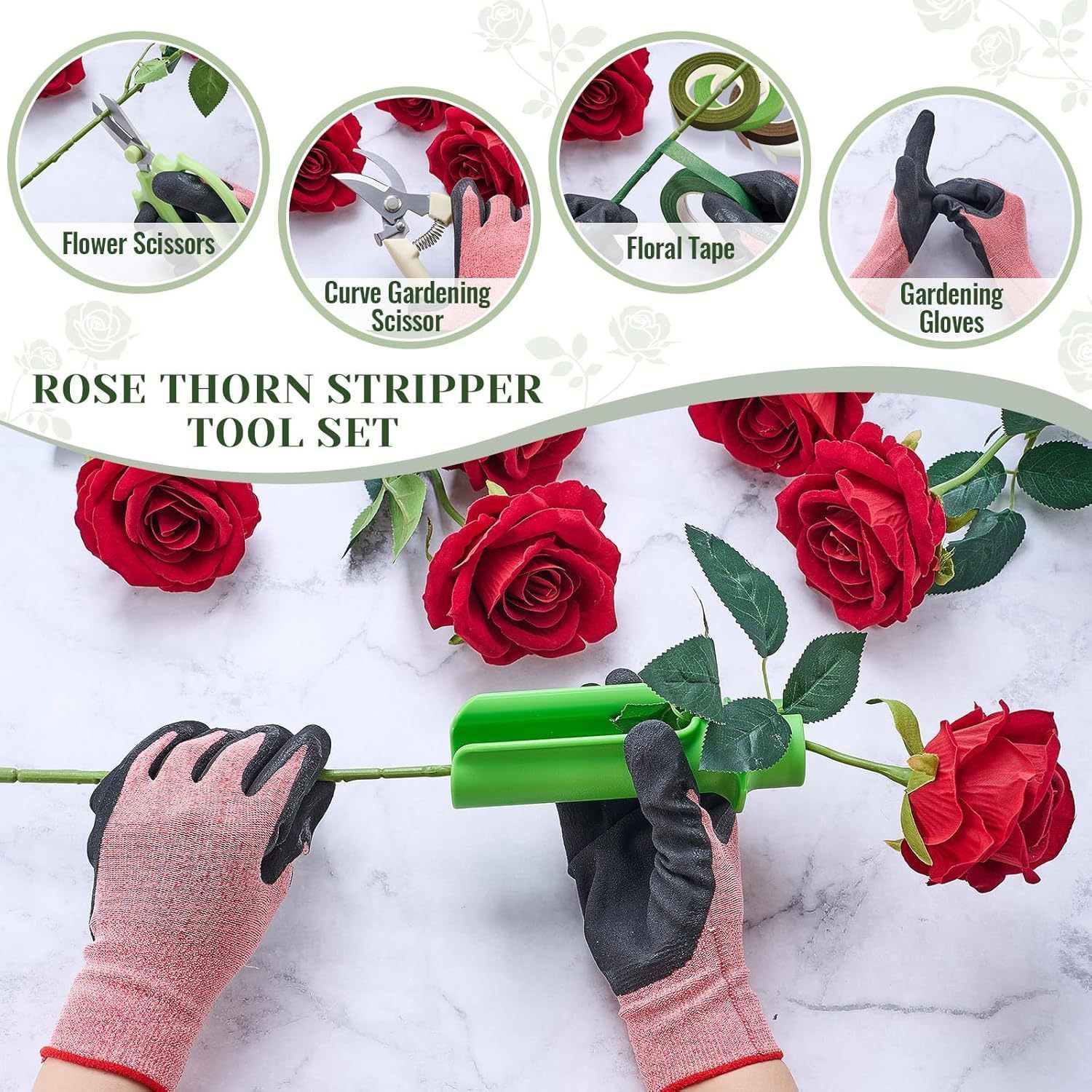 Rose thorn remover-Yellow V1221-ROSE-THORN-REMOVER-YELLOW