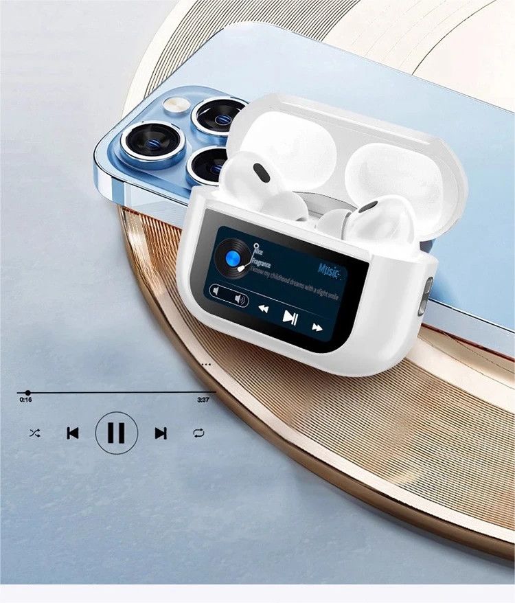 S10-Pro-Max Bluetooth headset-White V1221-S10-PRO-MAX-BLUETOOTH-HEADSET-WHITE