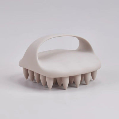 Scalp Massage Shampoo Brush-Apricot V1221-SCALPMASSAGESHAMPOOBRUSH-APRICOT