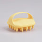 Scalp Massage Shampoo Brush-Cream Yellow V1221-SCALPMASSAGESHAMPOOBRUSH-CREAMYELLOW