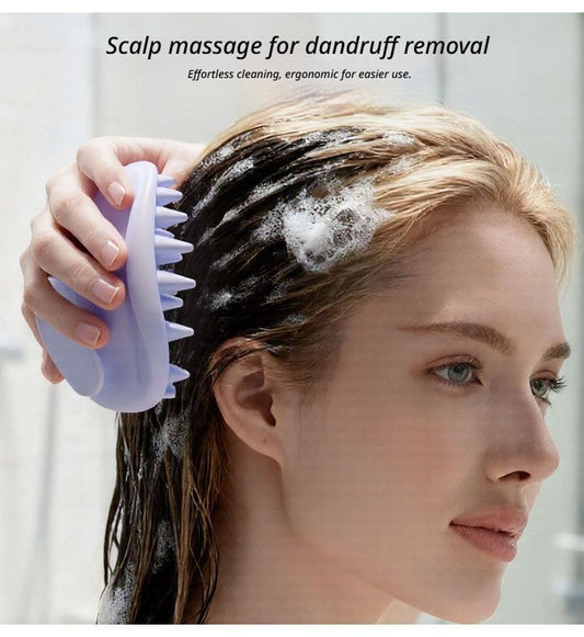 Scalp Massage Shampoo Brush-Light pink V1221-SCALPMASSAGESHAMPOOBRUSH-LIGHTPINK