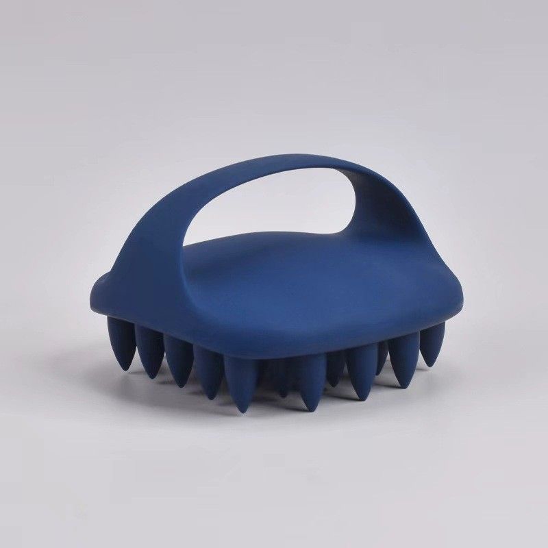 Scalp Massage Shampoo Brush-navy blue V1221-SCALPMASSAGESHAMPOOBRUSH-NAVYBLUE