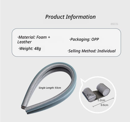 Door gap and bottom sealing strip-Black V1221-SEALINGSTRIP-BLACK