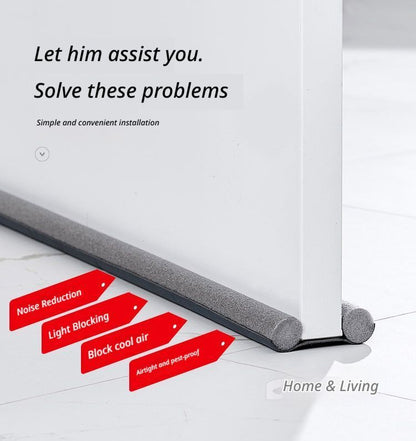 Door gap and bottom sealing strip-Gray V1221-SEALINGSTRIP-GRAY
