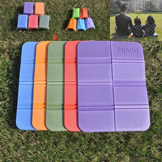 Folding picnic mat-Green V1221-SEAT-CUSHION-GREEN