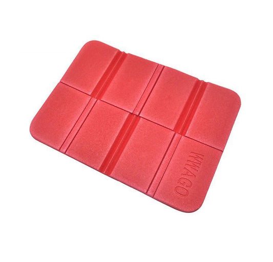 Folding picnic mat-Red V1221-SEAT-CUSHION-RED