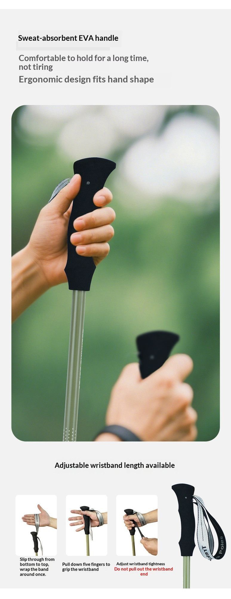 CarbonFiberTelescopicPole-ForHeightsUnder190cm V1221-SLATEBLACK-HEIGHTUNDER190CM