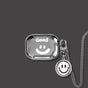 Smiley Face AirPods Pro 2 Case+Keyring+Necklace V1221-SMILEY-FACE-AIRPODS-PRO-2-CASE-KEYRING-NECKLACE