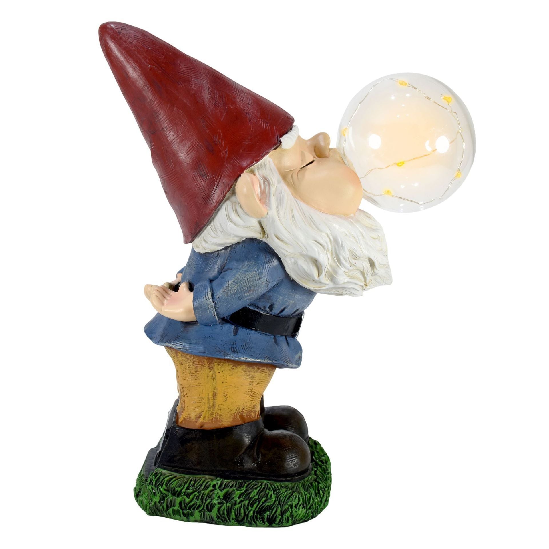 Solar Garden Light - Elf Blowing Bubbles V1221-SOLAR-GARDEN-LIGHT-ELF-BLOWING-BUBBLES