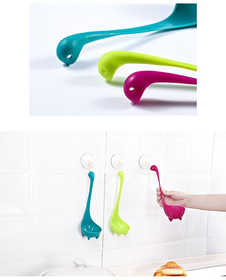 LochNessMonsterSpoon-Green V1221-SOUPSPOON-GREEN
