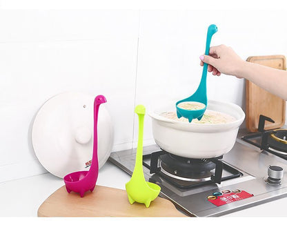LochNessMonsterSpoon-Green V1221-SOUPSPOON-GREEN