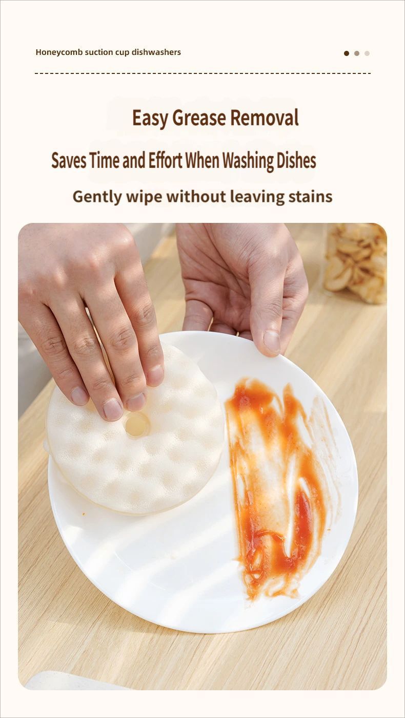 SpongeDishCloth-White V1221-SPONGEDISHCLOTH-WHITE