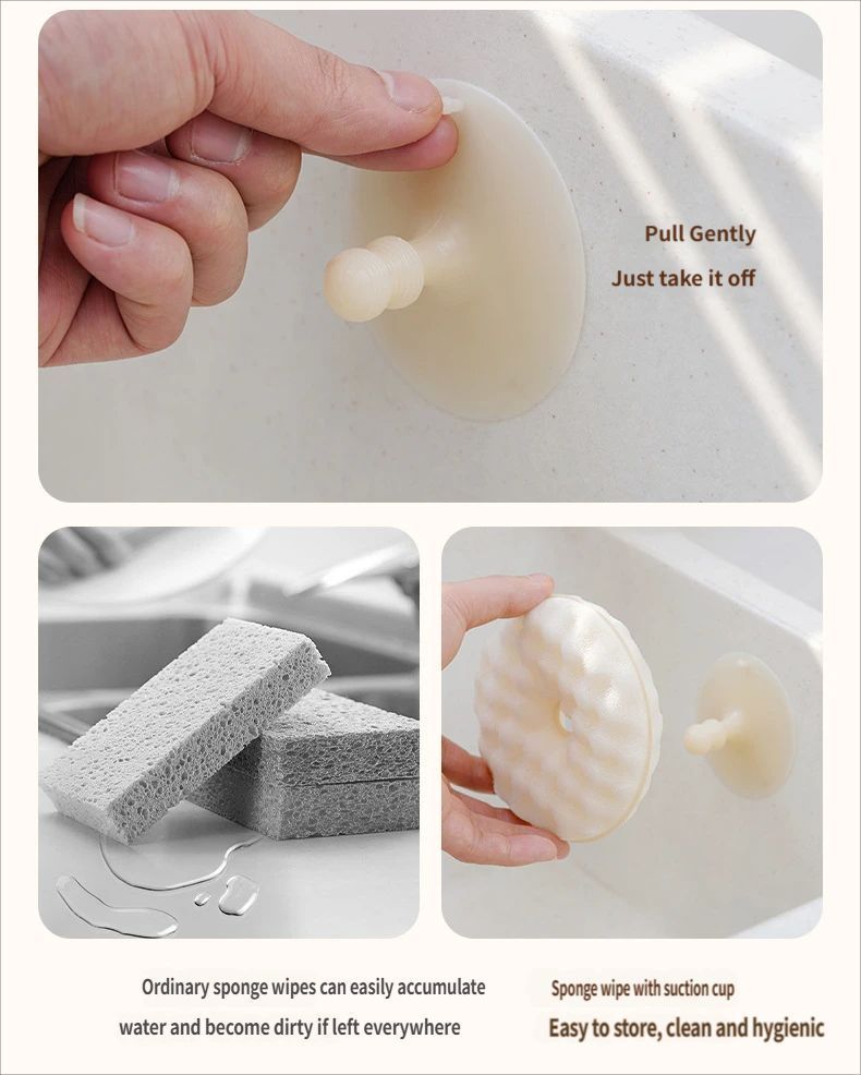 SpongeDishCloth-White V1221-SPONGEDISHCLOTH-WHITE