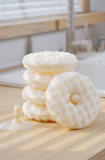 SpongeDishCloth-White V1221-SPONGEDISHCLOTH-WHITE