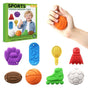 Sports Sensory Toys - 8-Piece Set V1221-SPORTS-SENSORY-TOYS-8-PIECE-SET