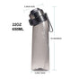 Transparent black 0 Sugar 0 Calorie Scented Water Bottle V1221-TRANSPARENT-BLACK-0-SUGAR-0-CALORIE-SCENTED-WATER-BOTTLE