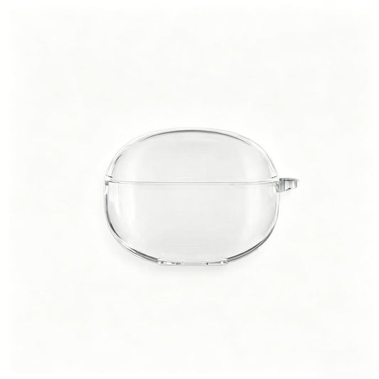 Transparent + Black Buckle Bluetooth Earphone Case Apple AirPods 4 V1221-TRANSPARENT-BLACK-BUCKLE-BLUETOOTH-EARPHONE-CASE-APPLE-AIRPODS-4