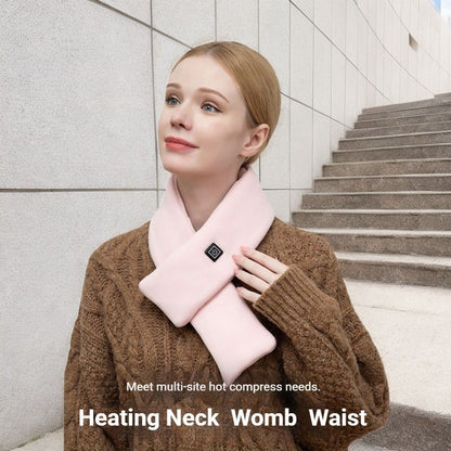 USB Rechargeable Graphene Heated Neck Warmer Gray V1221-USB-RECHARGEABLE-GRAPHENE-HEATED-NECK-WARMER-GRAY