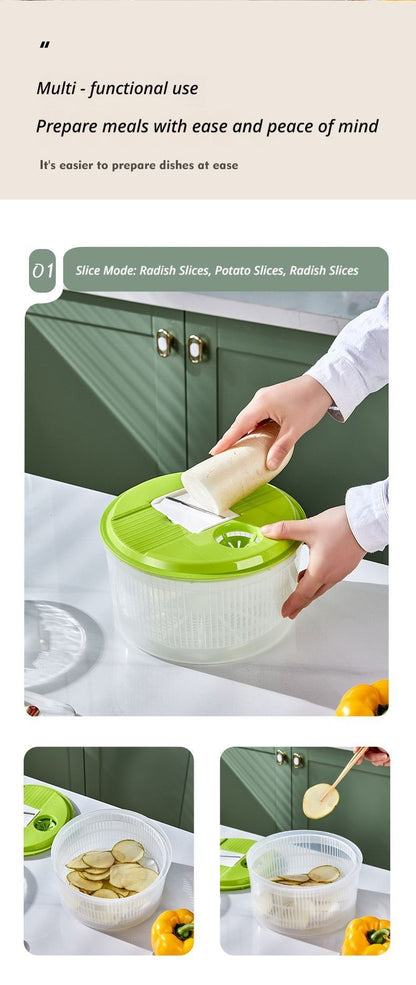 Vegetable washing basket-Green Basic Model V1221-VEGETABLE-WASHING-BASKET-GREEN-BASIC-MODEL