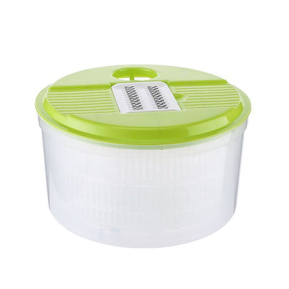 Vegetable washing basket-Green 2in1 with Julienne and Slicing Function V1221-VEGETABLE-WASHING-BASKET-GREEN-WITH-JULIENNE-AND-SLICING-FUNCTIO